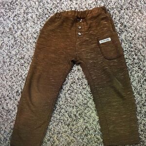 Brown Kids Sweatpants